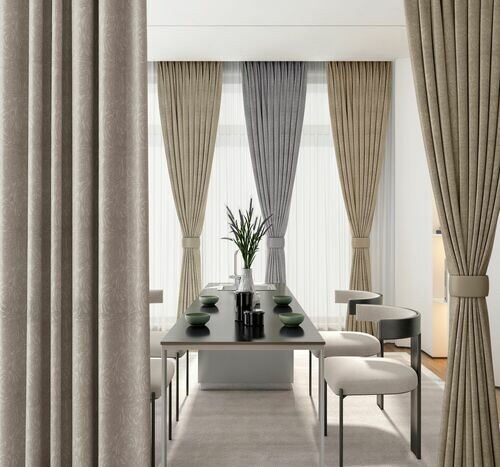 1573 (3082) 亮絲壓花遮光