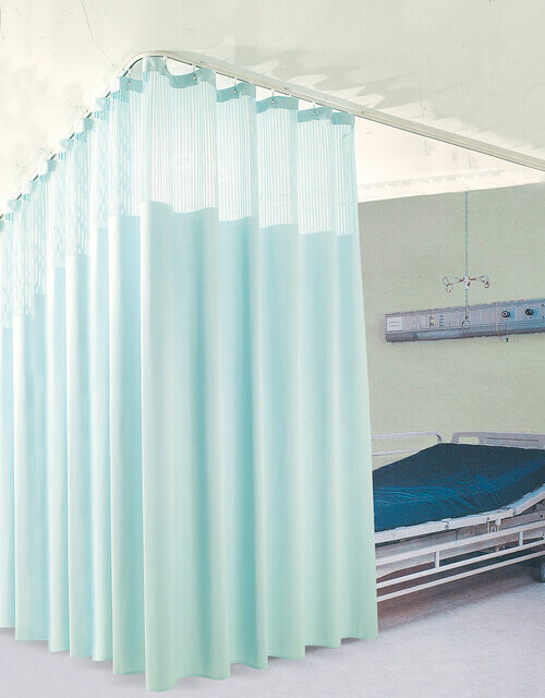 F681防焰素色隔簾