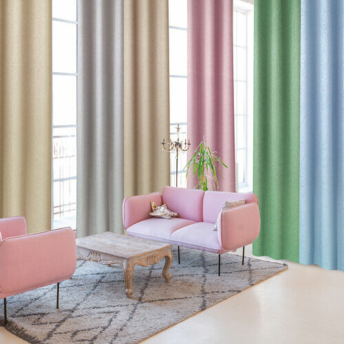 F674 防焰遮光壓花